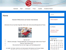 Tablet Screenshot of physiotherapie-dickopf.de